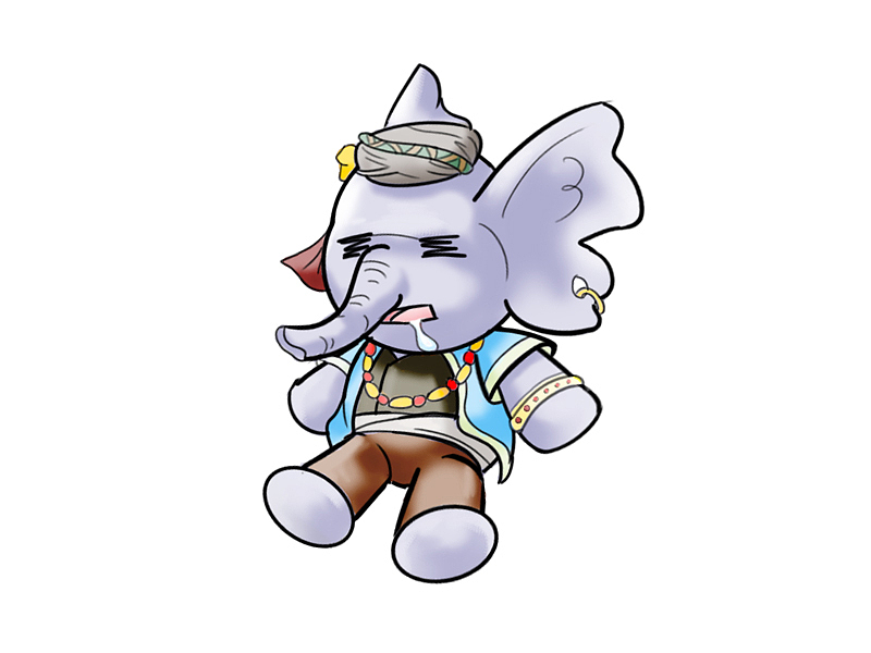 泰国皇家大象形象插画（图ZMjk0Mjg2OTI4） - 商业插画 - 站酷设计师立夋原创素材 - 站酷ZCOOL