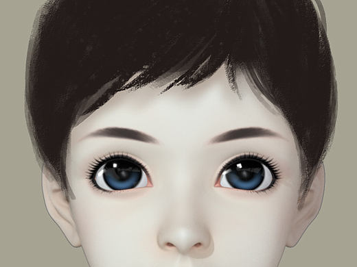 女孩（個(gè)人主頁(yè)-ZMzIxNDM1Mg==） - 人物/生物 - 站酷設(shè)計(jì)師夜還在原創(chuàng)素材 - 站酷ZCOOL