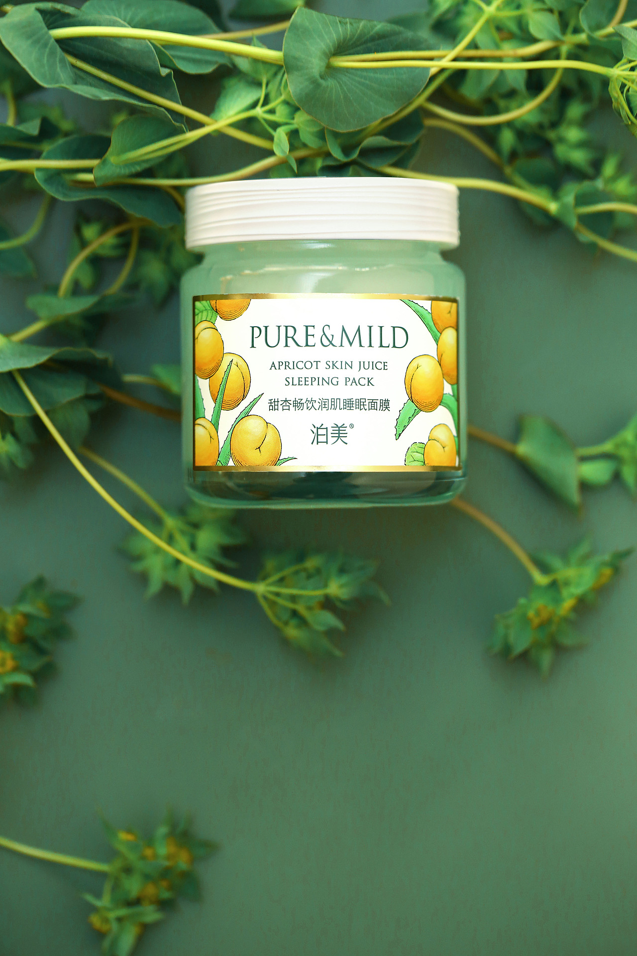 泊美睡眠面膜场景摄影