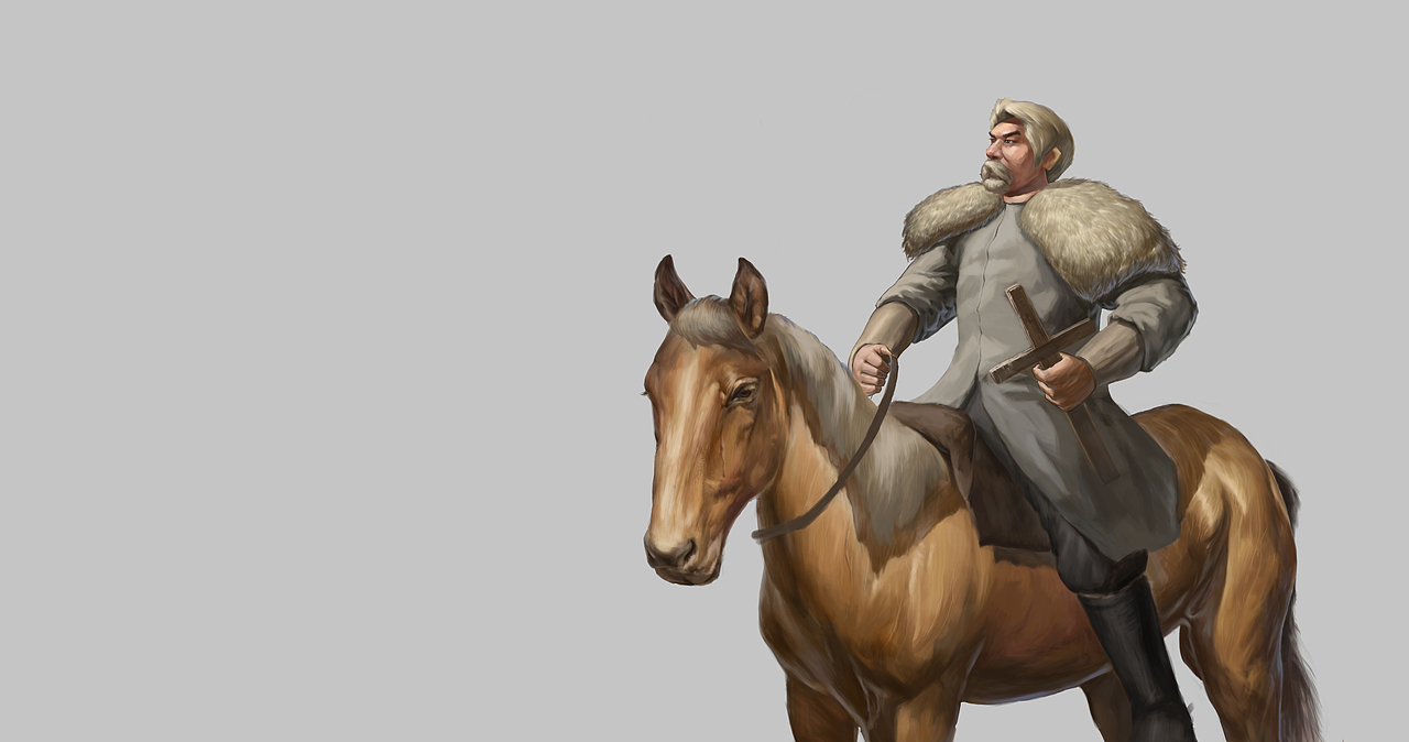 传教士（图ZODY1MjY2MTY=） - 艺术插画 - 站酷设计师叁木2017原创素材 - 站酷ZCOOL