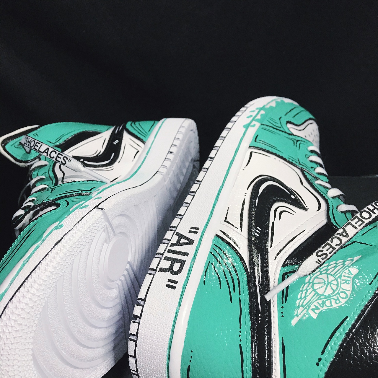 球鞋定制二次元aj