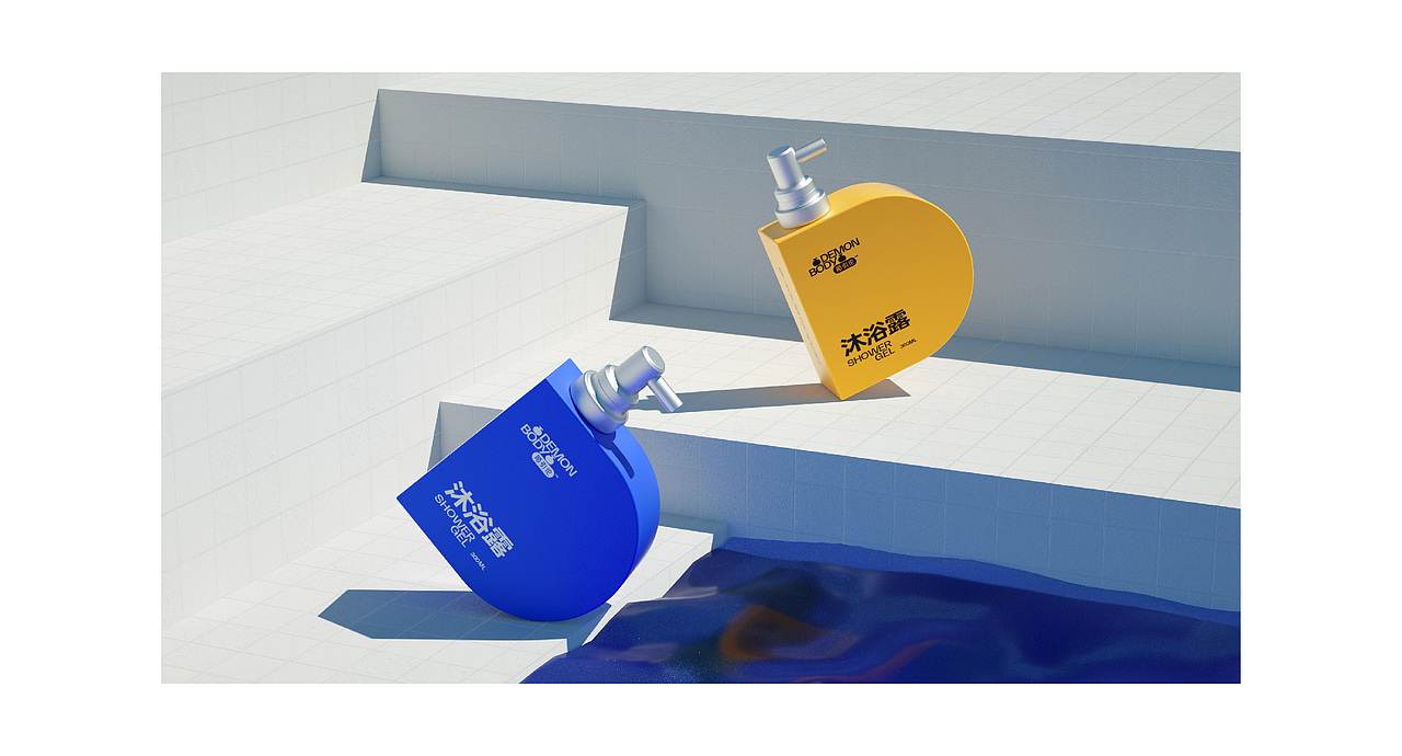 沐浴露包装设计 包装设计