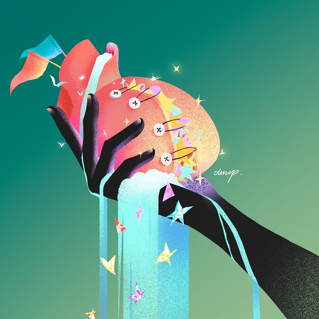 黑手(不会起名)【插画】