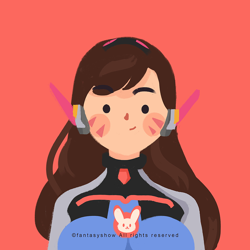 OVERWATCH CP（图ZNzEzNzYyODQ=） - 商业插画 - 站酷设计师饭太稀Fan原创素材 - 站酷ZCOOL