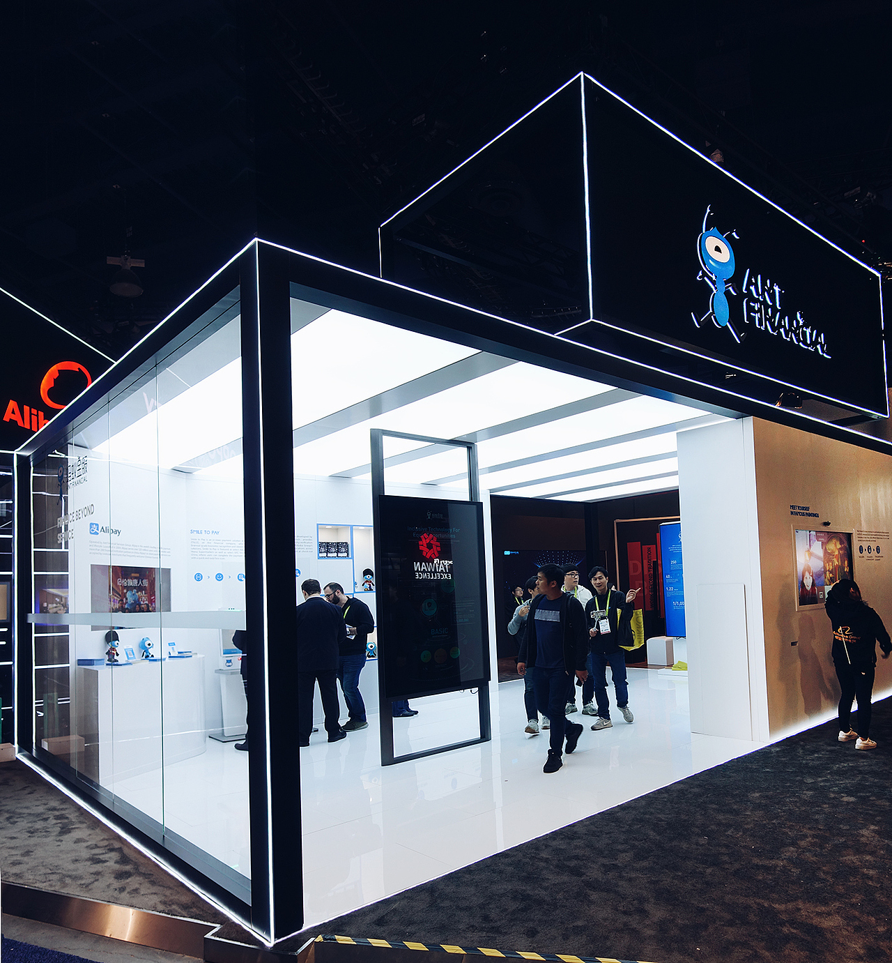 Alibaba 2018 CES Booth（图ZMTE4ODkwNzI0） - 展陈设计 - 站酷设计师xiangqi原创素材 - 站酷ZCOOL