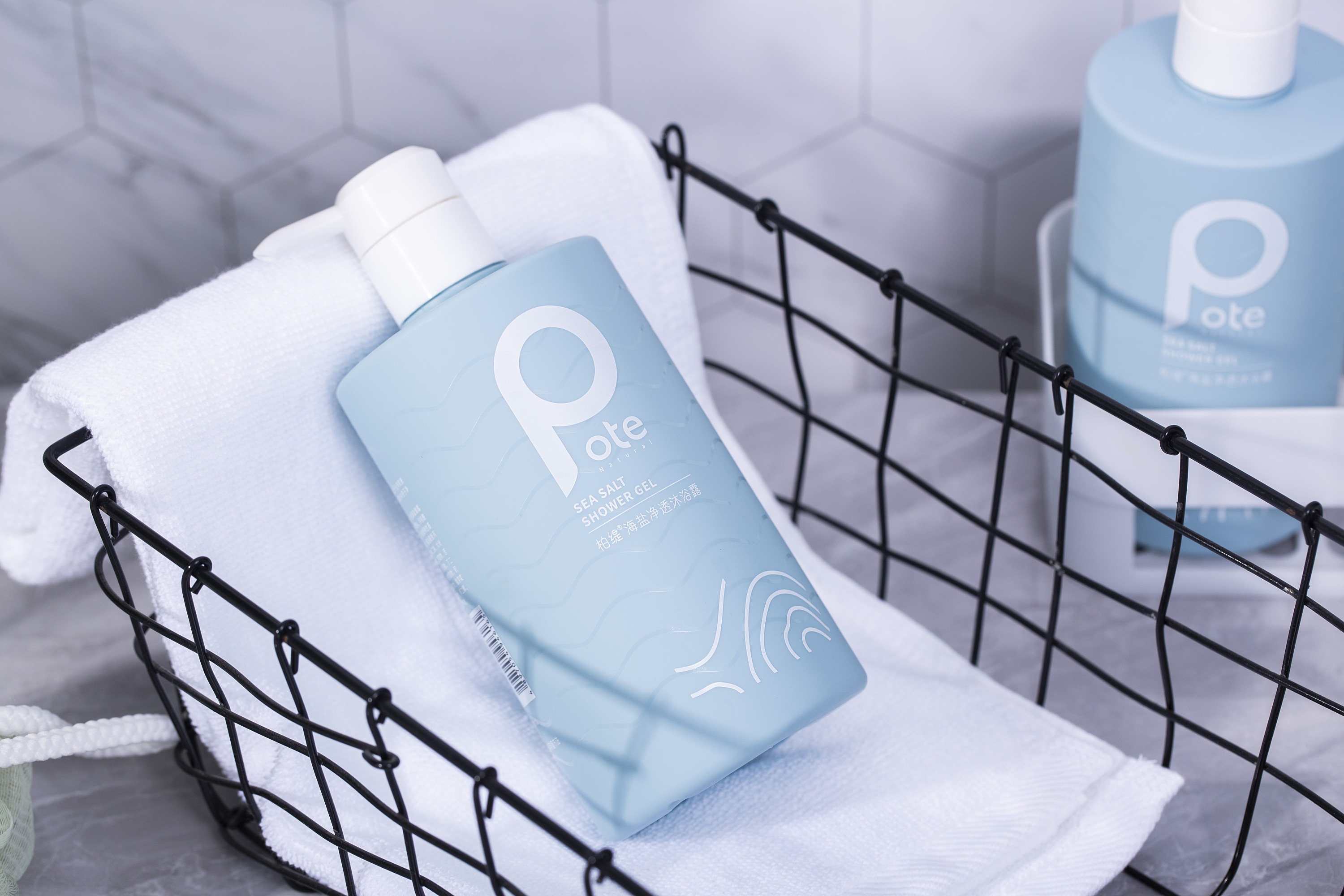 pote柏缇海洋之谜海盐净透沐浴露