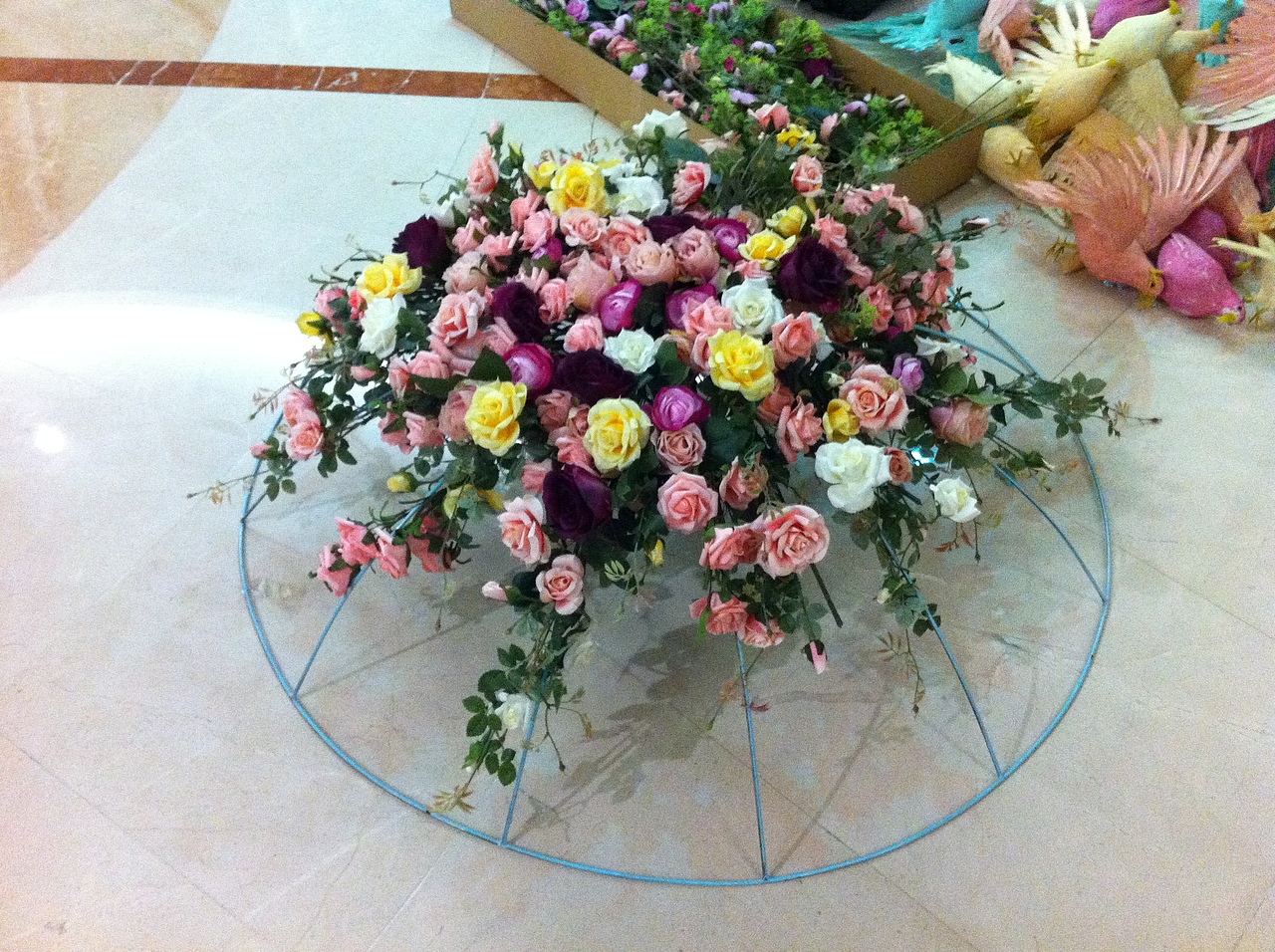 夜以继日的手动编织,满手血口子