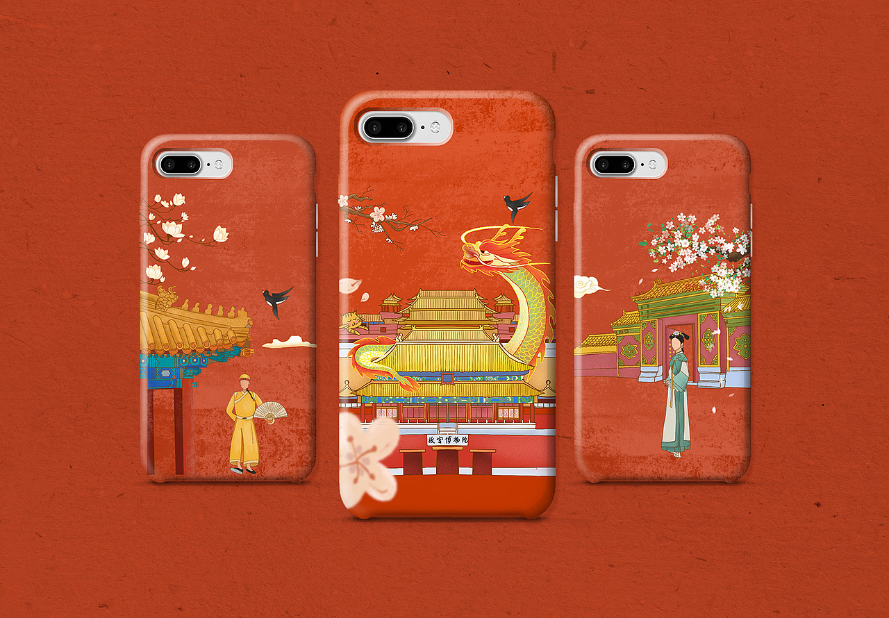 插画手绘作品集手机壳等2020年总结