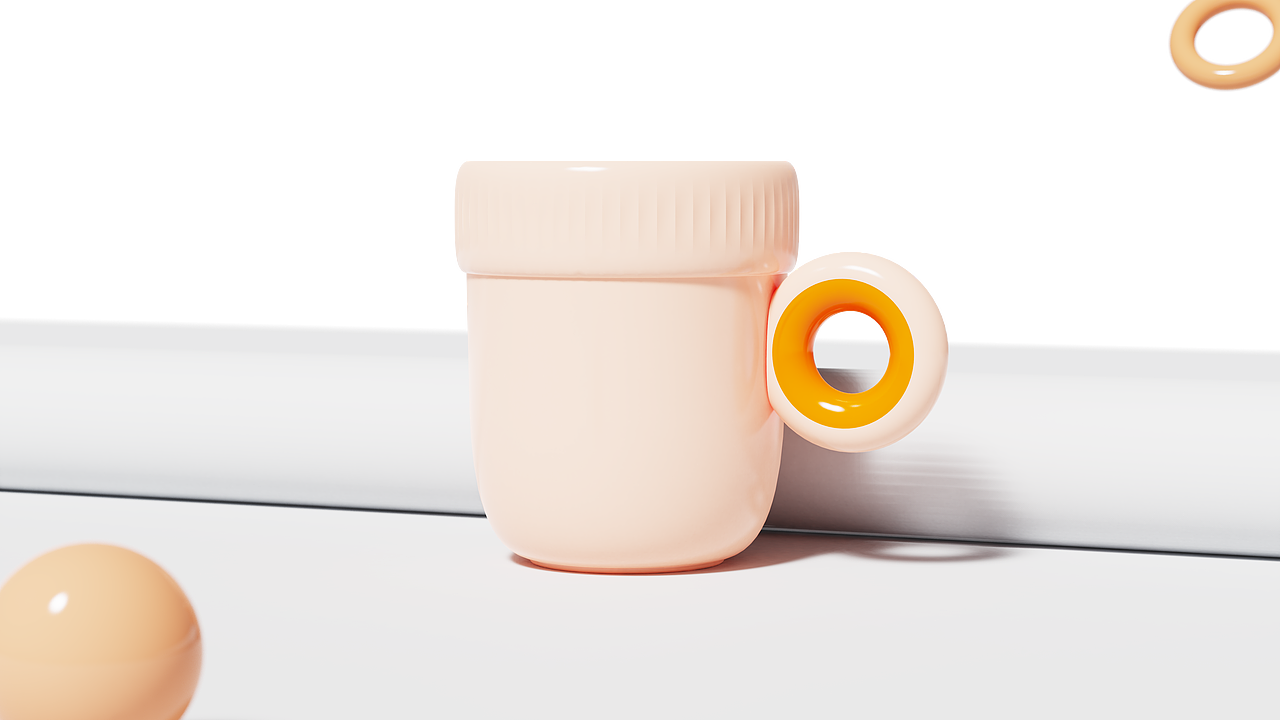 甜甜圈 杯子（图ZMjgxMDAzODAw） - 生活用品 - 站酷设计师星繁锦原创素材 - 站酷ZCOOL