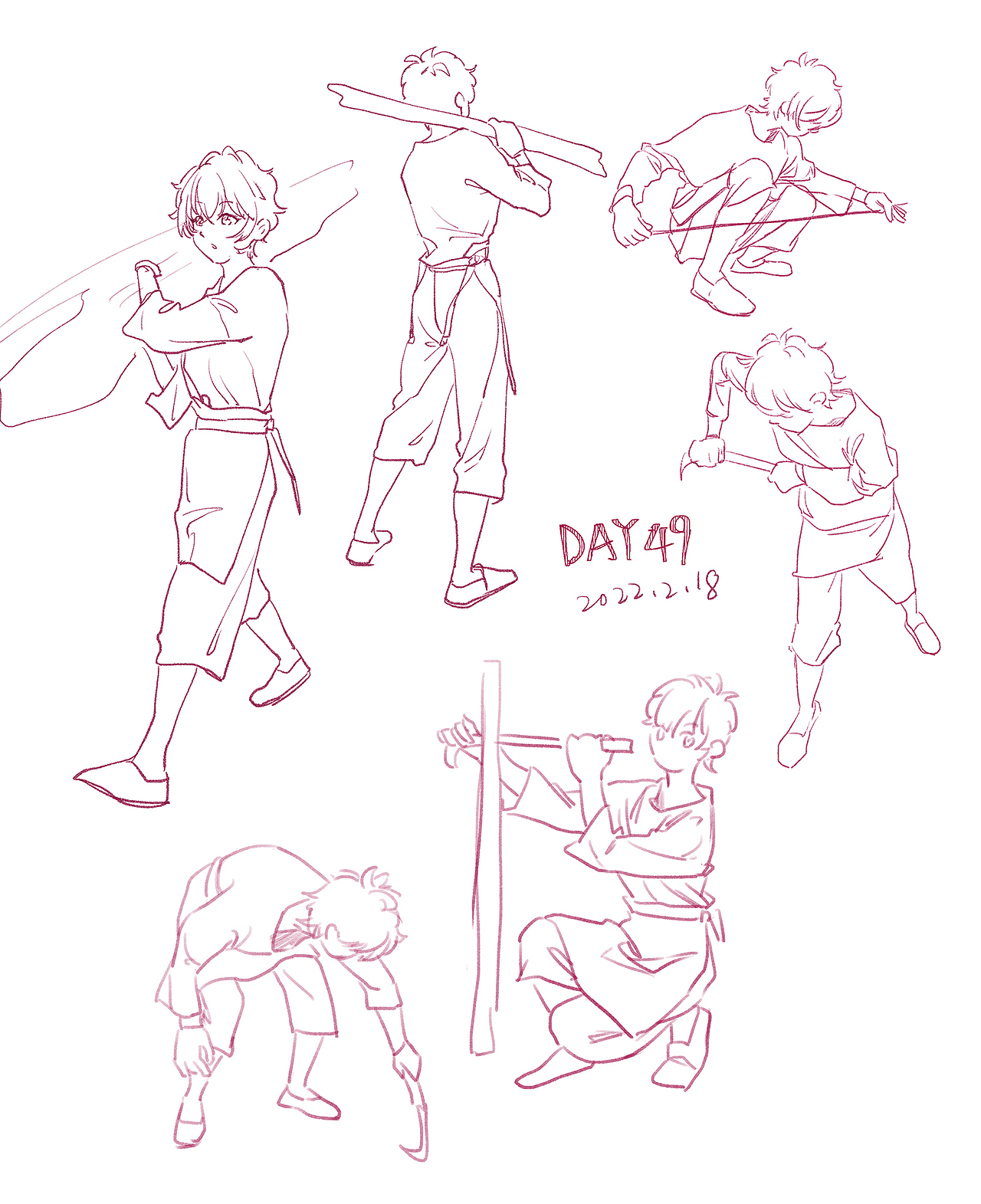 #速写60天挑战赛# DAY49（图ZMjg4OTU4MTM2） - 创作习作 - 站酷设计师Z905667333原创素材 - 站酷ZCOOL