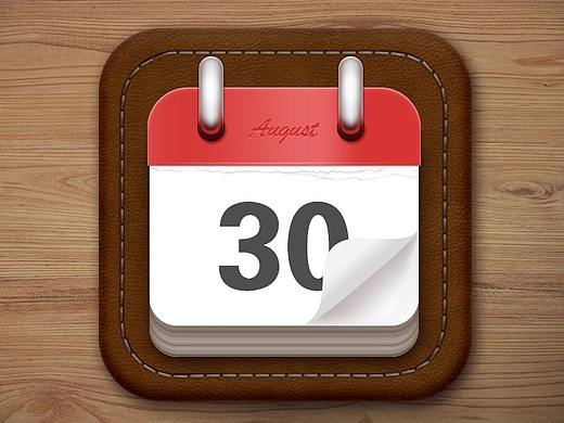 写实日历   临摹作品