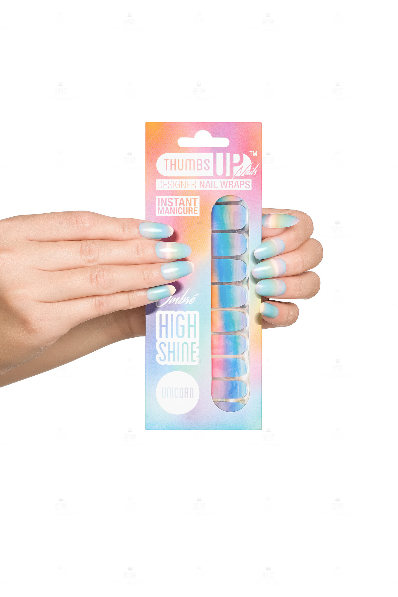 产品-美甲 摄影后期修饰