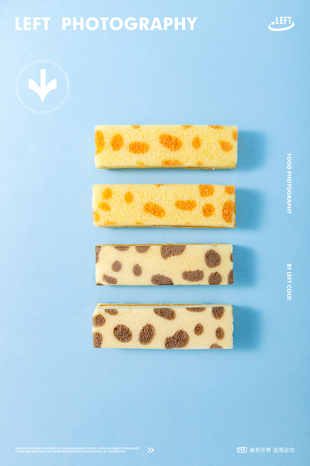 奶酪棒蛋糕-美食摄影设计