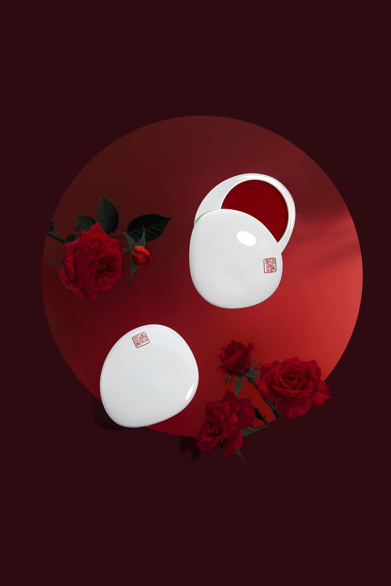 古风彩妆产品(唐三彩)