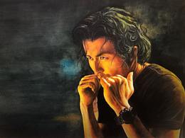 彩鉛人物-謝霆鋒