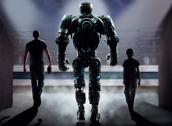 PS手绘教程：铁甲钢拳 海报（图ZNTg3NTgzNg==） - 创作习作 - 站酷设计师野孩子涂鸦原创素材 - 站酷ZCOOL