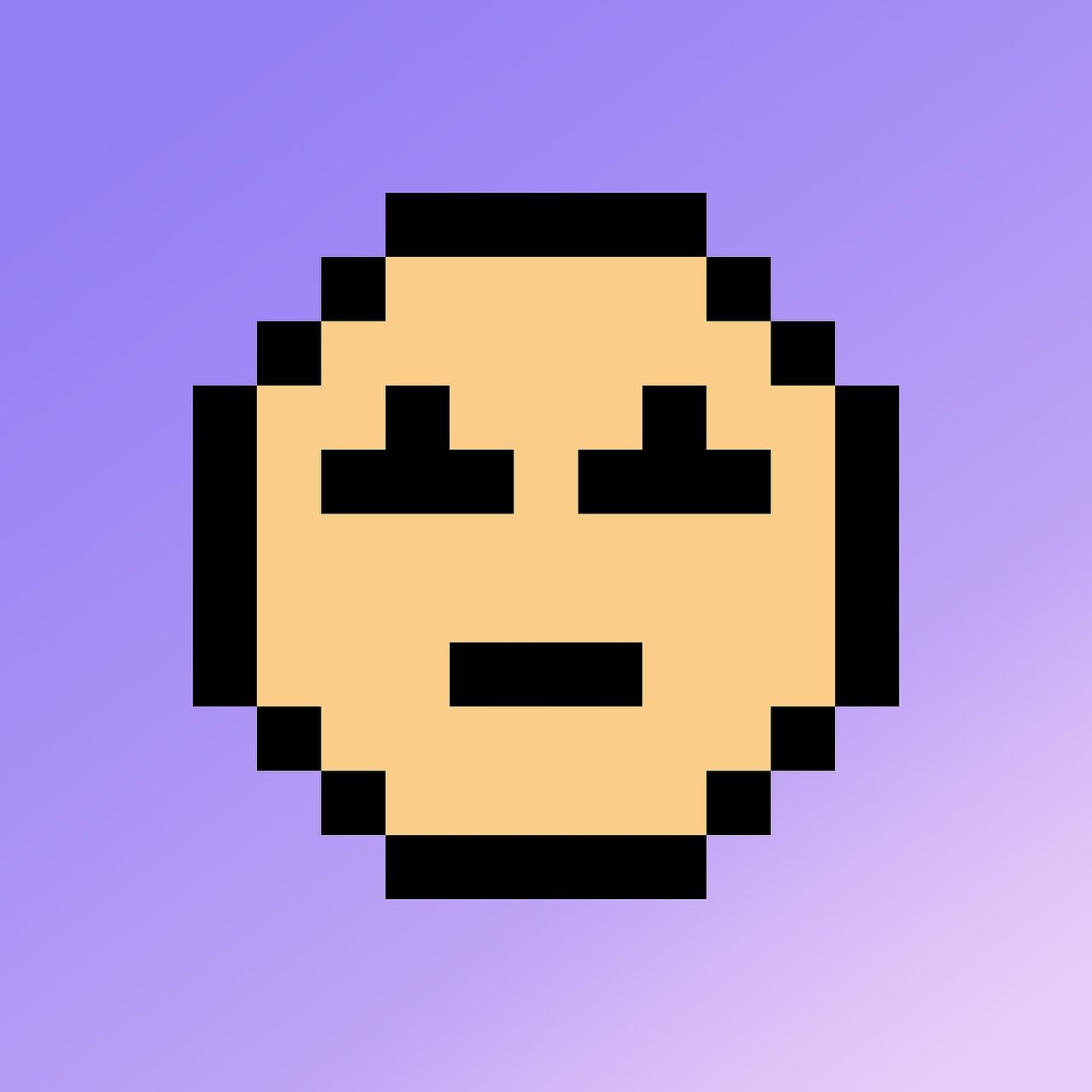 nft画这么火,老夫就来点最简单的像素表情包吧