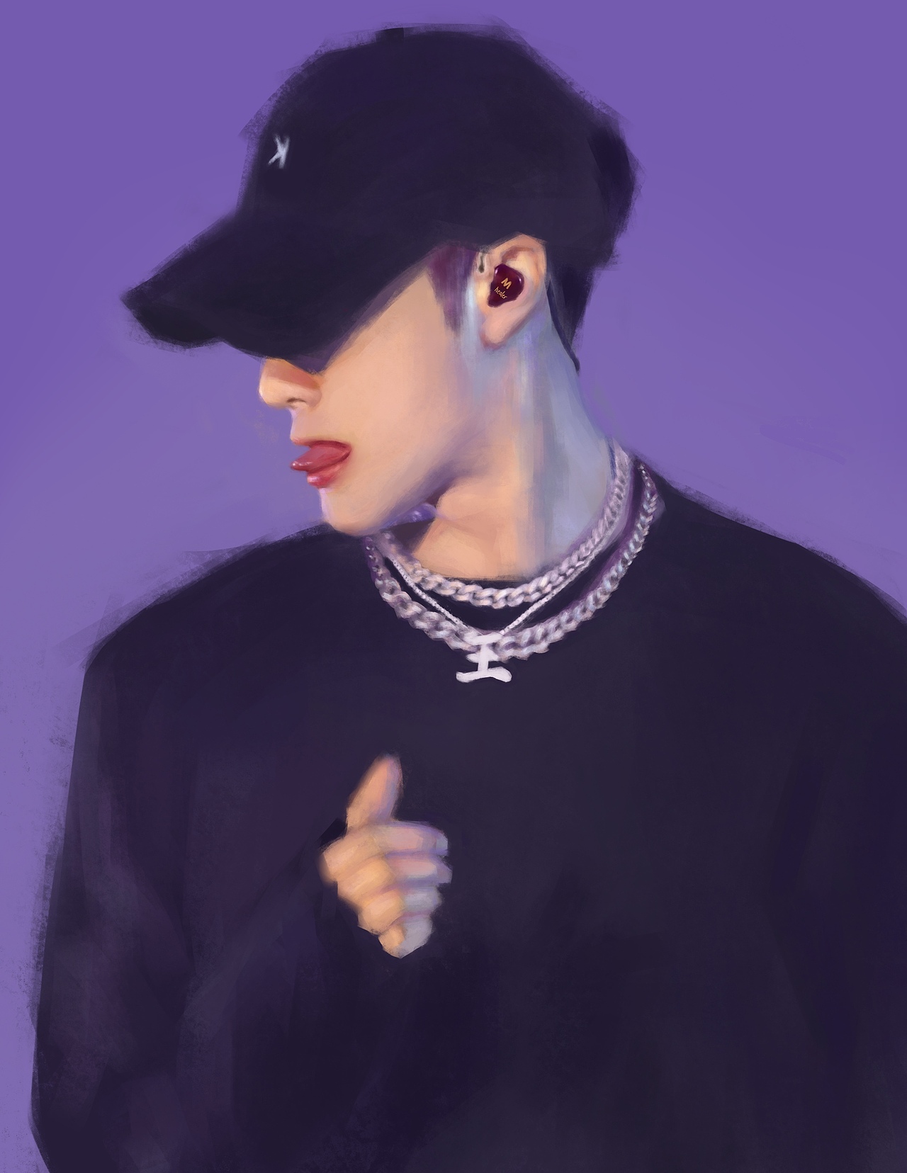 厚涂人像（圖ZMzA3NDc5ODQ0） - 繪畫 - 站酷設(shè)計師零度可樂1201原創(chuàng)素材 - 站酷ZCOOL