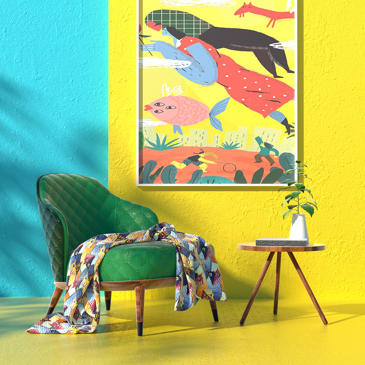 Octane Render渲染课程作业01