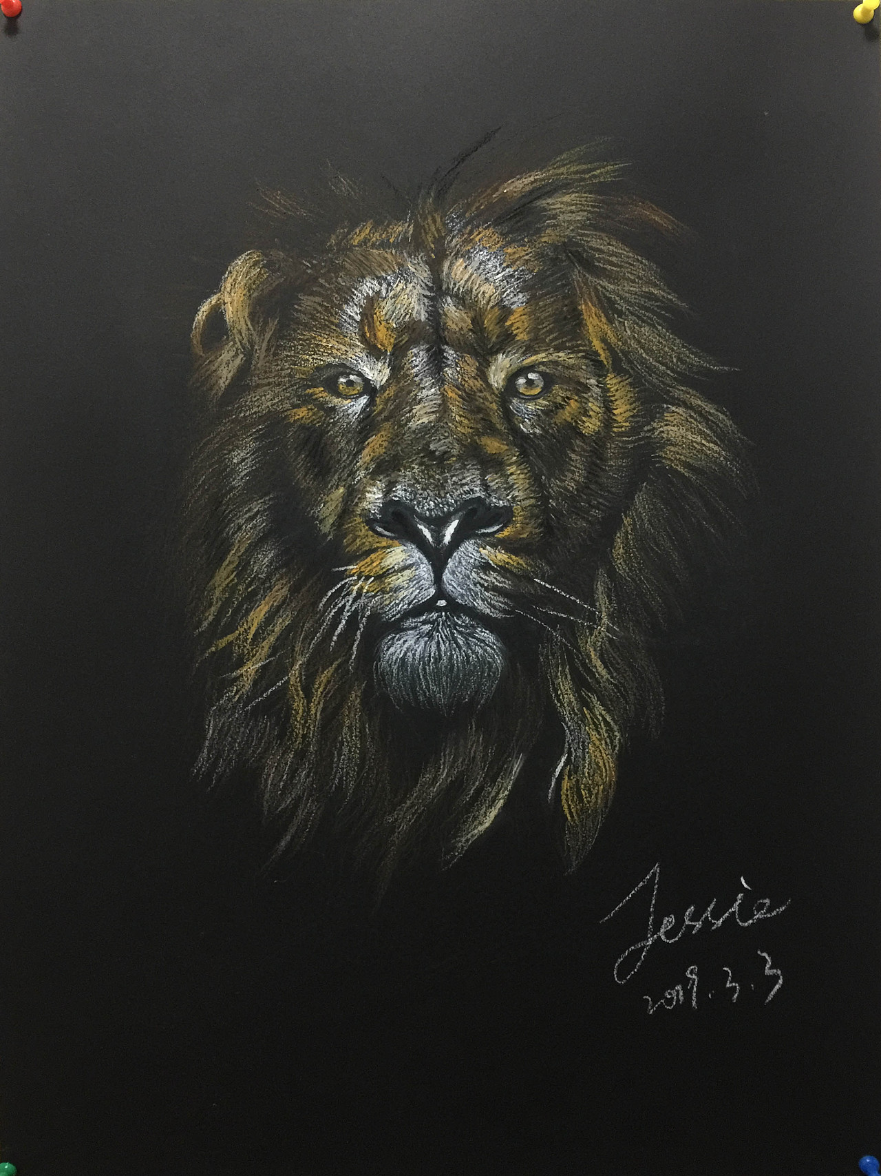 狮子|纯艺术|绘画|lawkawai - 原创作品 - 站酷 (ZCOOL)