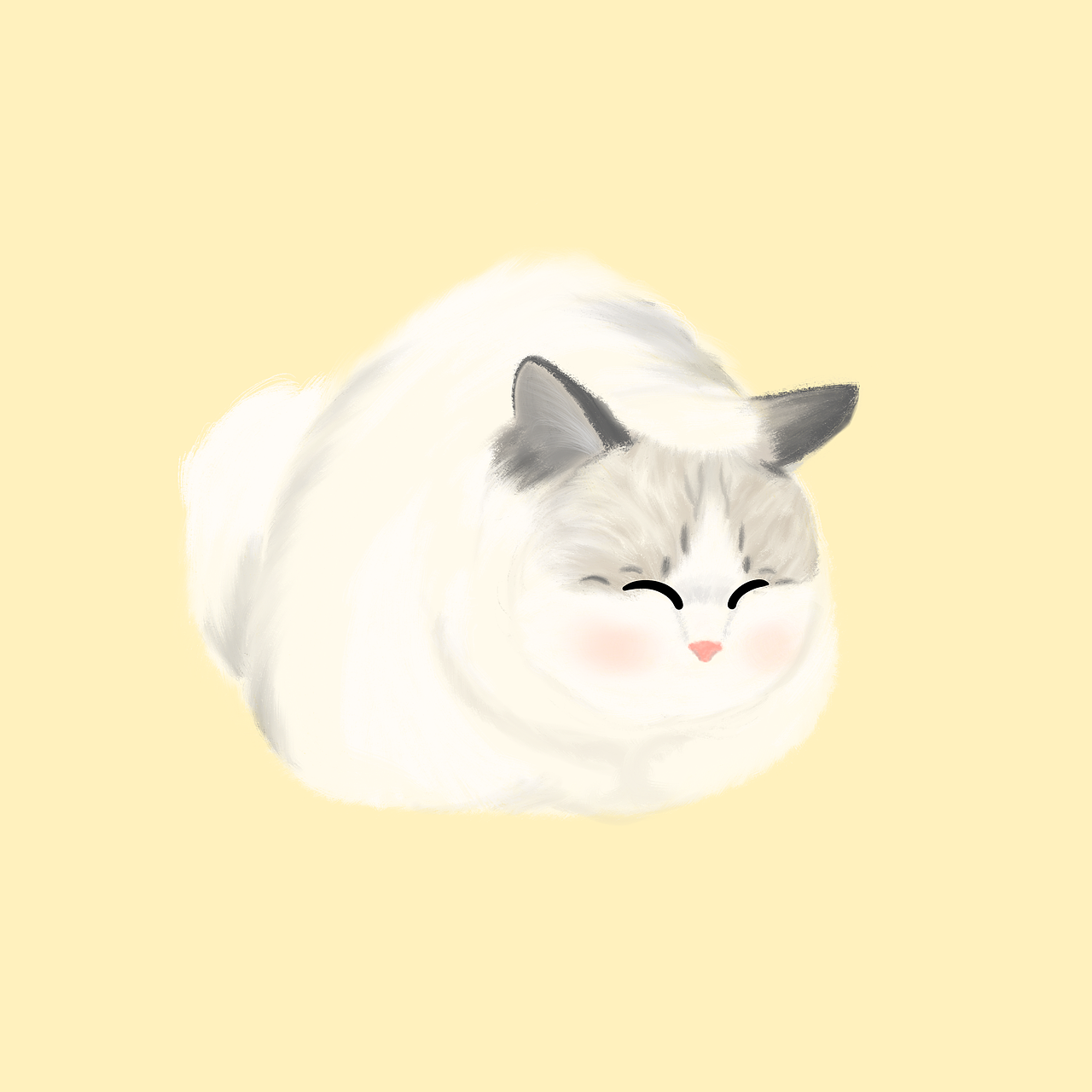 猫（图ZMTk2ODc0MzQ4） - 绘本 - 站酷设计师是夏洛特啊原创素材 - 站酷ZCOOL