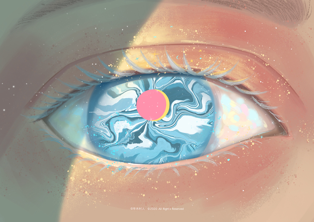 你眼里的星辰大海,是我从未见过的皓月明空。