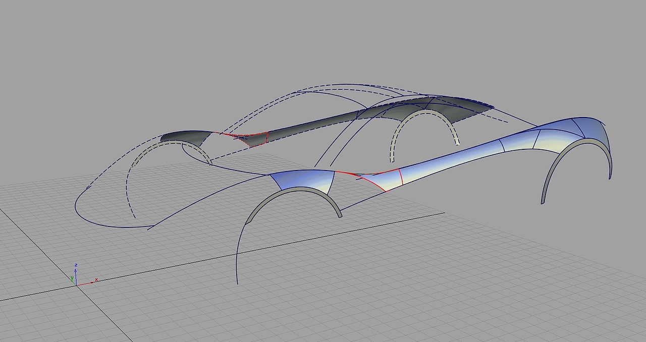 McLaren P1 Alias 建模教程（图ZOTM3OTY0Mjg=） - 交通工具 - 站酷设计师Adleyou原创素材 - 站酷ZCOOL
