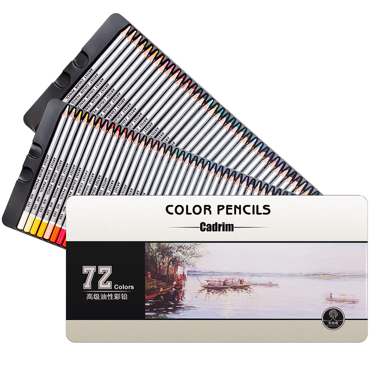 亚马逊-72色铅笔