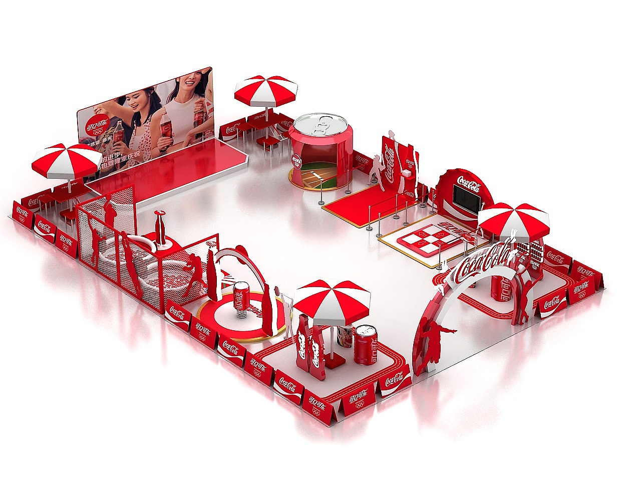 路演活动效果图设计（图ZMjUzMTg1ODEy） - 其他三维 - 站酷设计师pepper1110原创素材 - 站酷ZCOOL