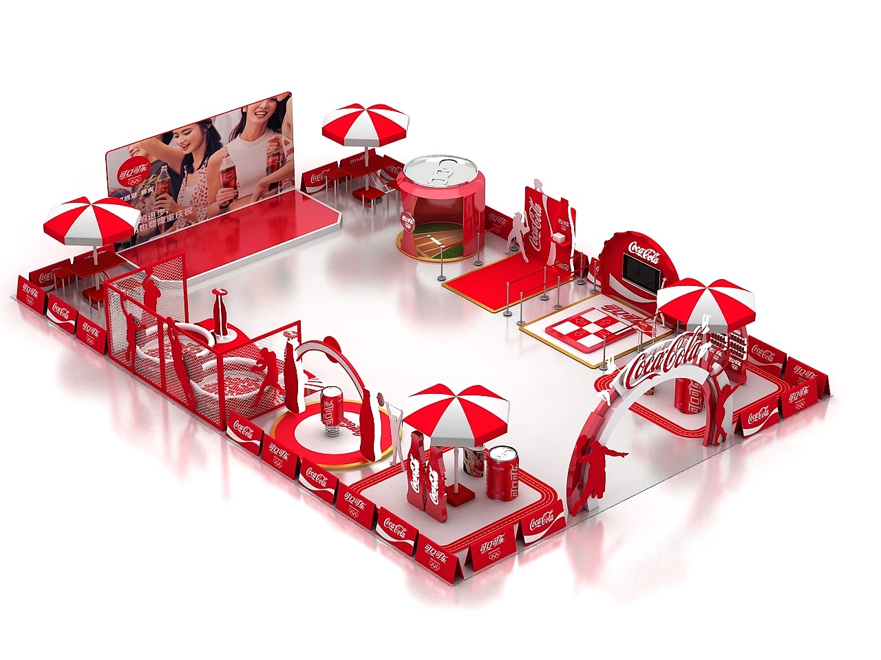 路演活动效果图设计