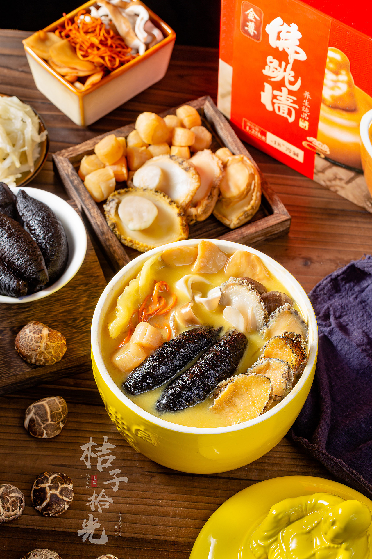 美食摄影福建名菜佛跳墙