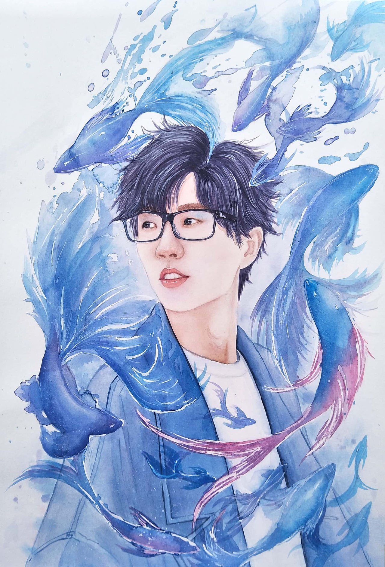 『原创』创意手绘许嵩,转载请注明出处