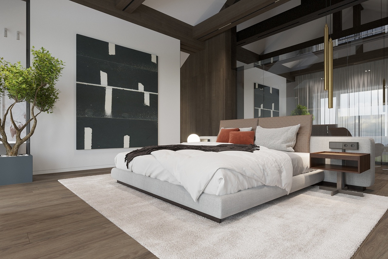 现代简约风 复式空间设计