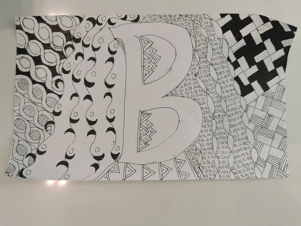 禅绕画字母合集