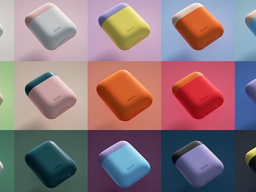 ESR Airpods 百色轻护款耳机保护套