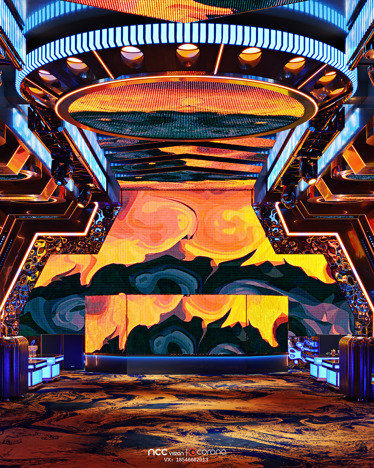 孟能嘉年华KTV包厢