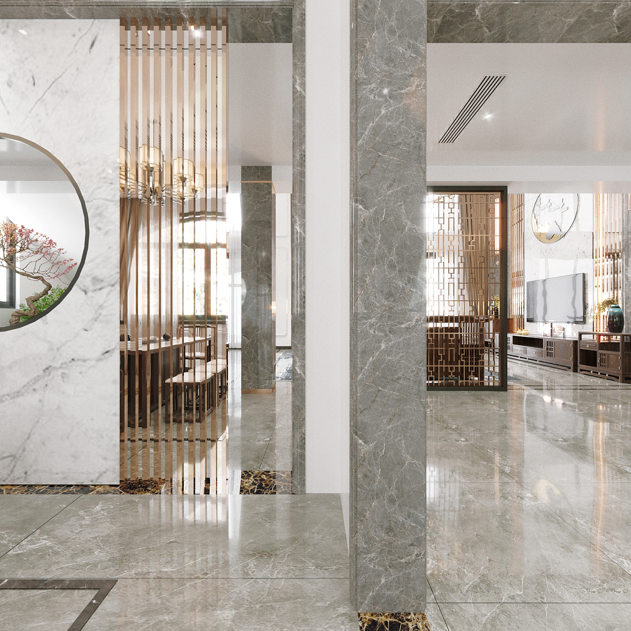 新中式家具建模渲染（图ZMjEyNjg0NTY0） - 产品 - 站酷设计师我是陈梦婷原创素材 - 站酷ZCOOL