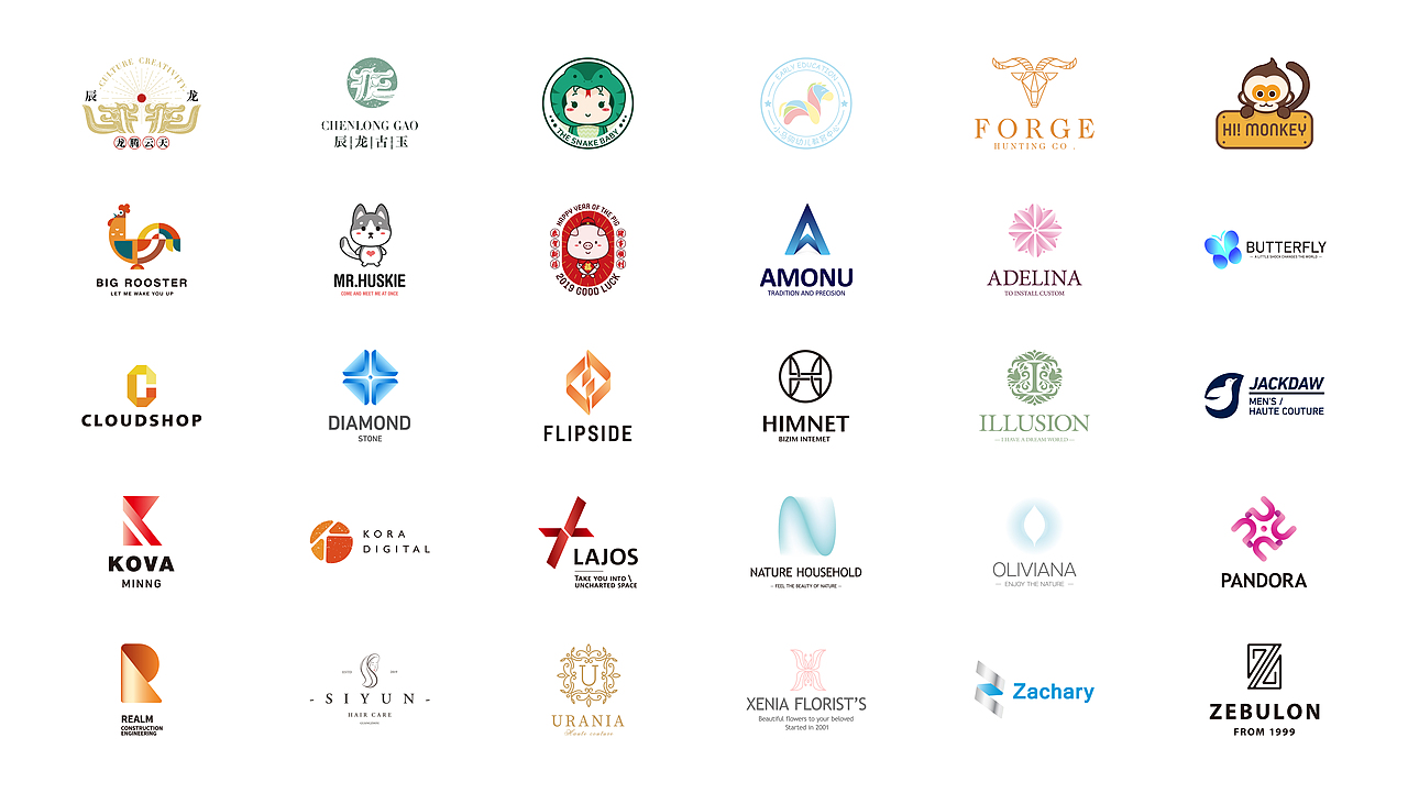 百图斩LOGO合集之一（图ZMTU0MjcxMjE2） - Logo - 站酷设计师晓话_斯言原创素材 - 站酷ZCOOL