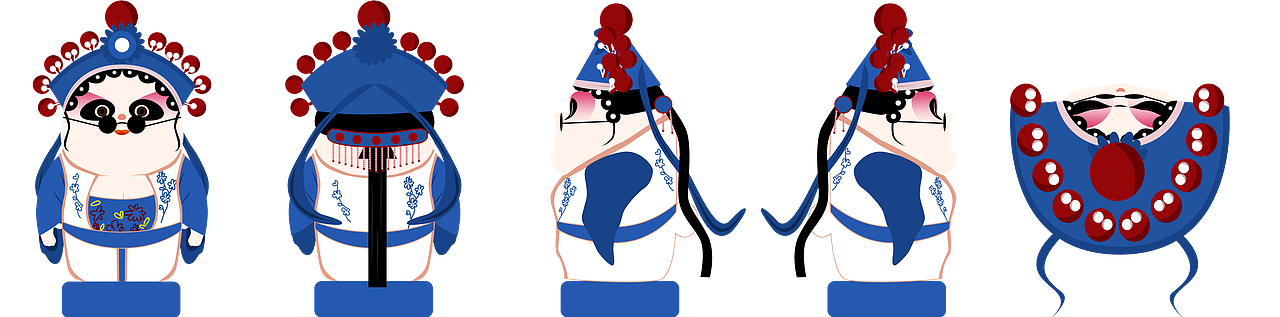 「东方胖丸」国风的混搭体（图ZMjE3NTU0MTM2） - 手办/模玩 - 站酷设计师冰糖夫人原创素材 - 站酷ZCOOL