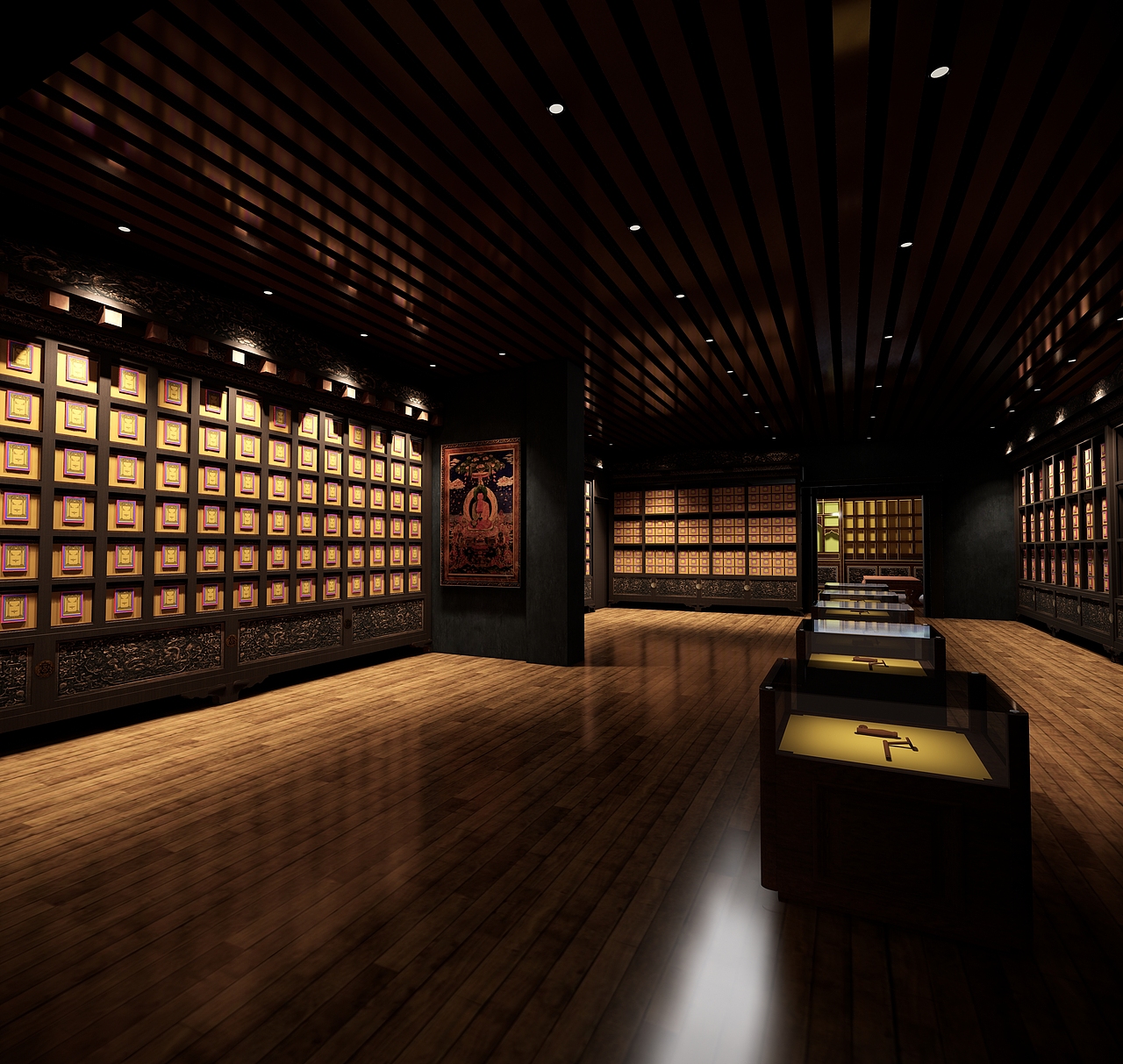 藏族民间民俗博物馆设计（图ZMTQ5MDU0MjAw） - 家装设计 - 站酷设计师周格STUDIO原创素材 - 站酷ZCOOL