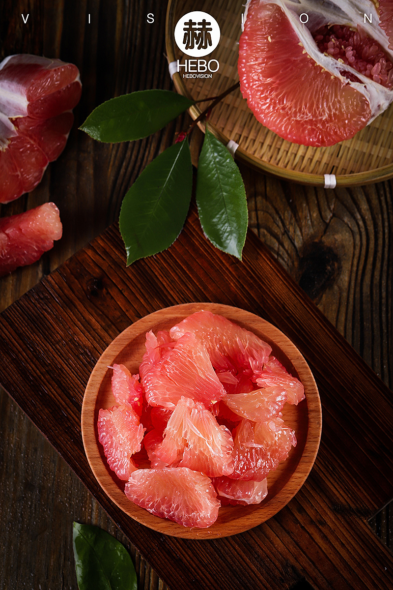 水果拍摄静物摄影美食拍摄产品摄影红心柚子拍摄