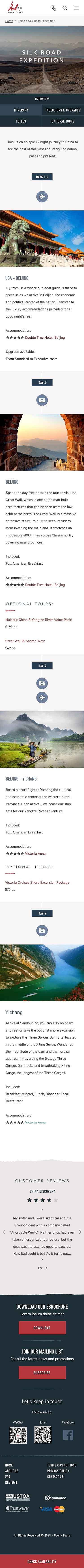 移动端UI-peonytours.com