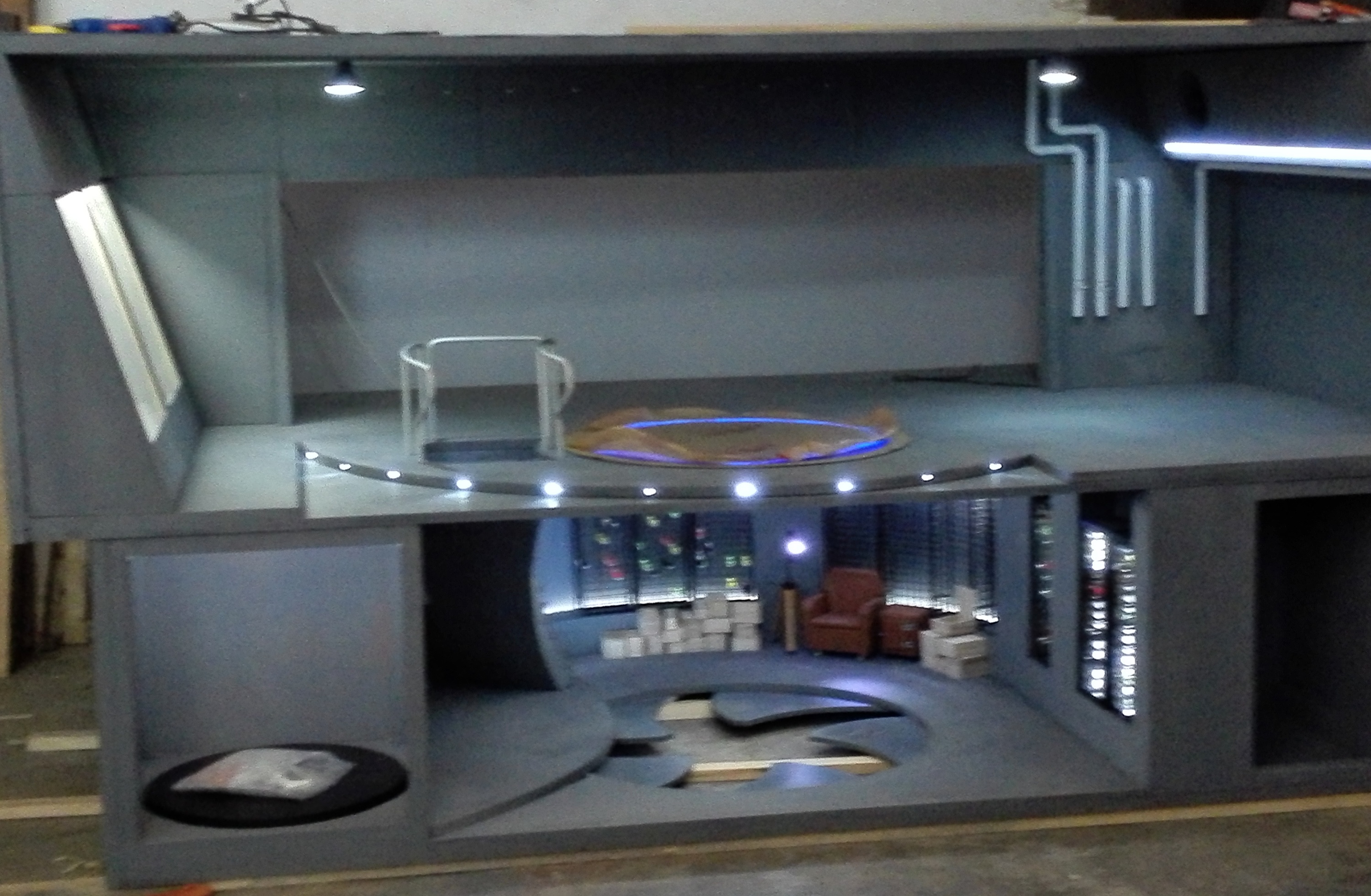 钢铁侠3七库,酒窖组合场景完工