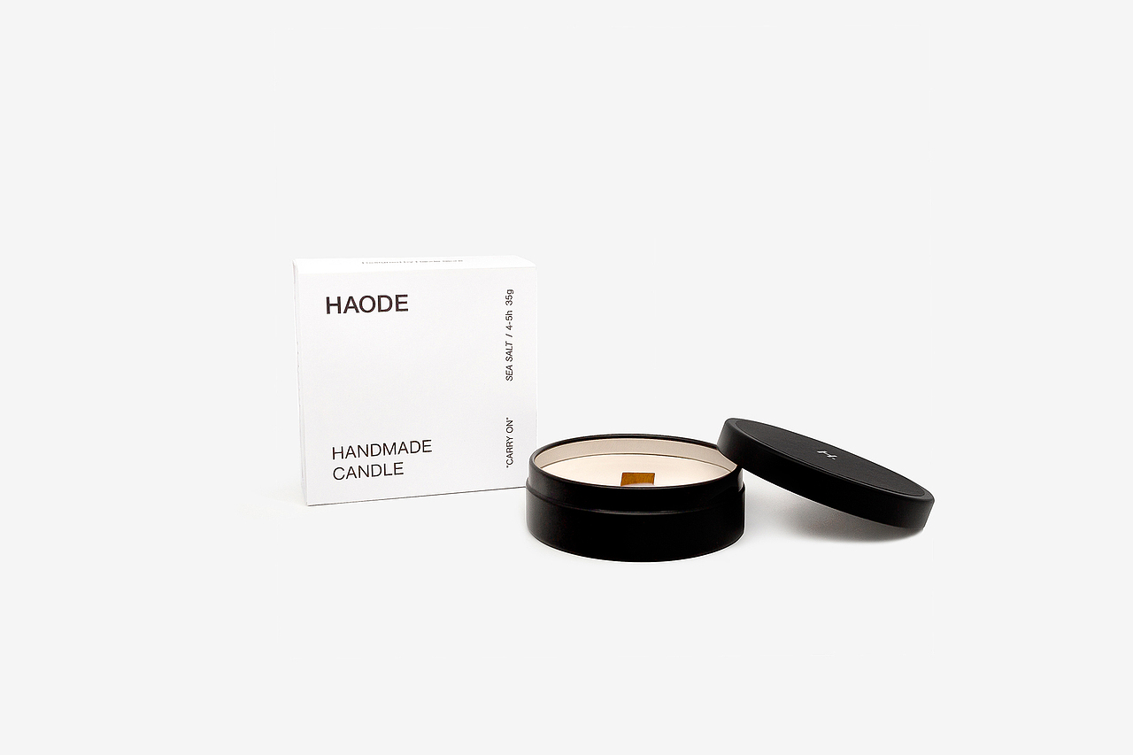 “HAODE” HANDMADE CANDLE PACKAGE DESIGN（图ZMTQxMDQ3MjQw） - 包装 - 站酷设计师谭清泓原创素材 - 站酷ZCOOL