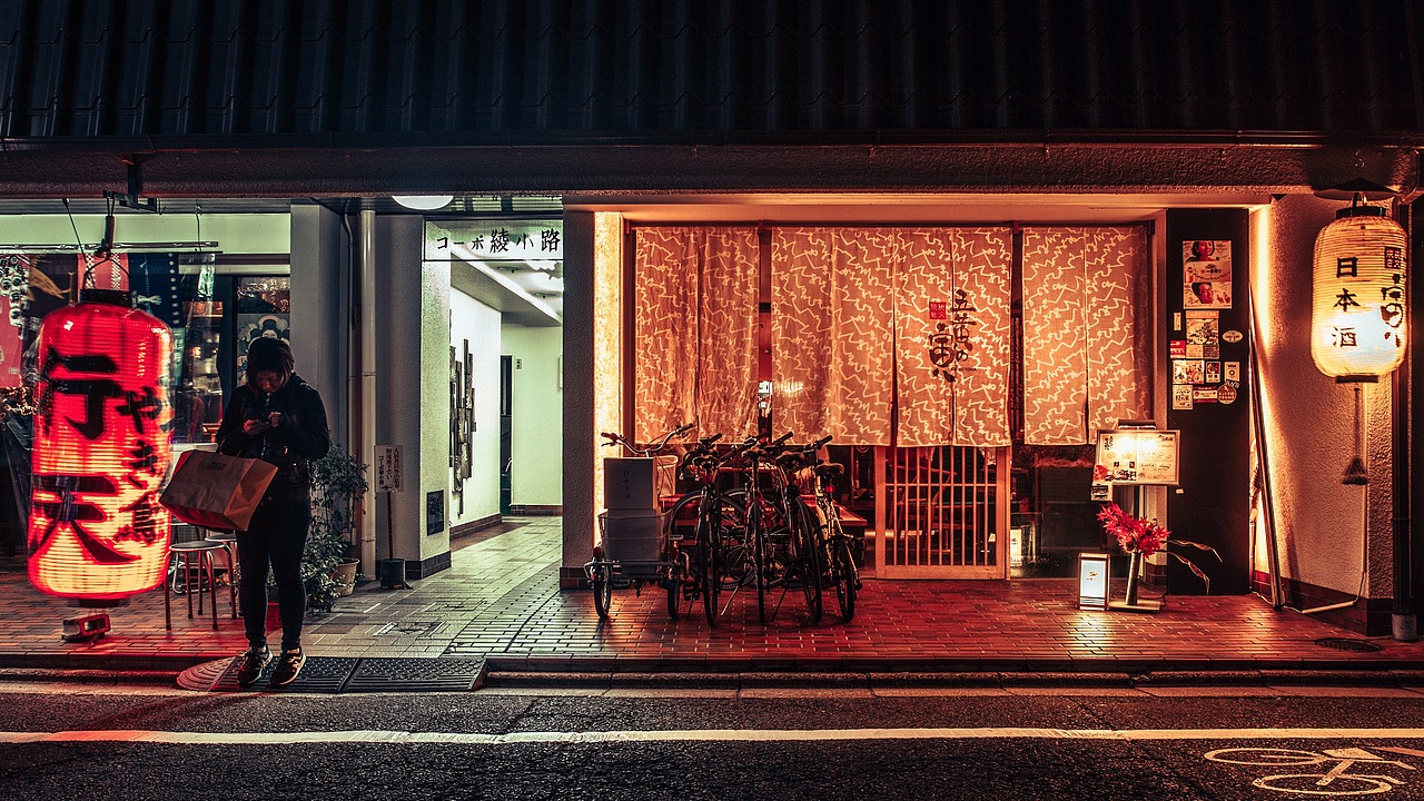 北海道小樽东京京都之夜景