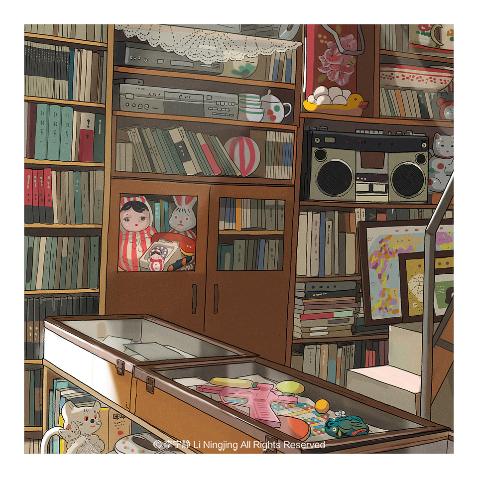 回忆的房间（图ZMjA5ODAyOTY0） - 商业插画 - 站酷设计师李宁静april原创素材 - 站酷ZCOOL
