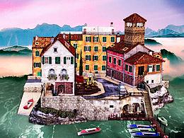 海邊別墅小鎮(zhèn)