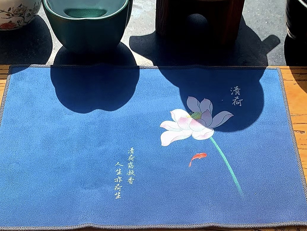 茶艺插画—莲蓬，荷花，竹叶（图ZMzQzMjExMjIw） - 商业插画 - 站酷设计师xiao婷儿原创素材 - 站酷ZCOOL