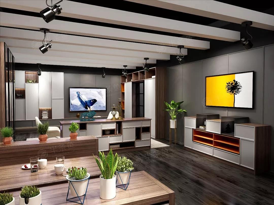 展厅DESIGN | 诺梵希全屋定制(图ZMTQ1NDA4MDky) - 家装设计 - 站酷设计师半条鱼效果图设计原创素材 - 站酷ZCOOL