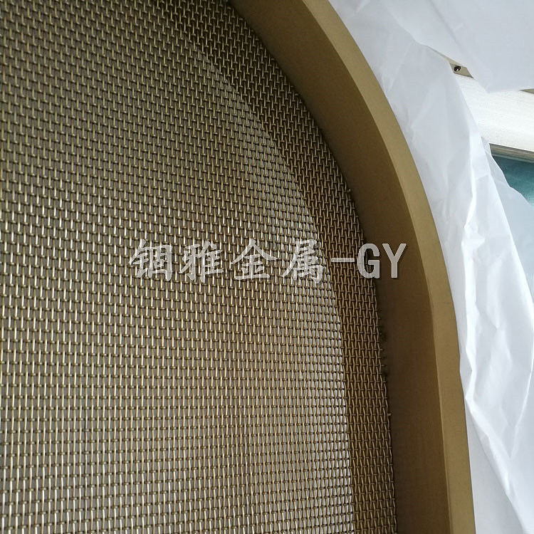 青古铜不锈钢304料金属网装饰屏风